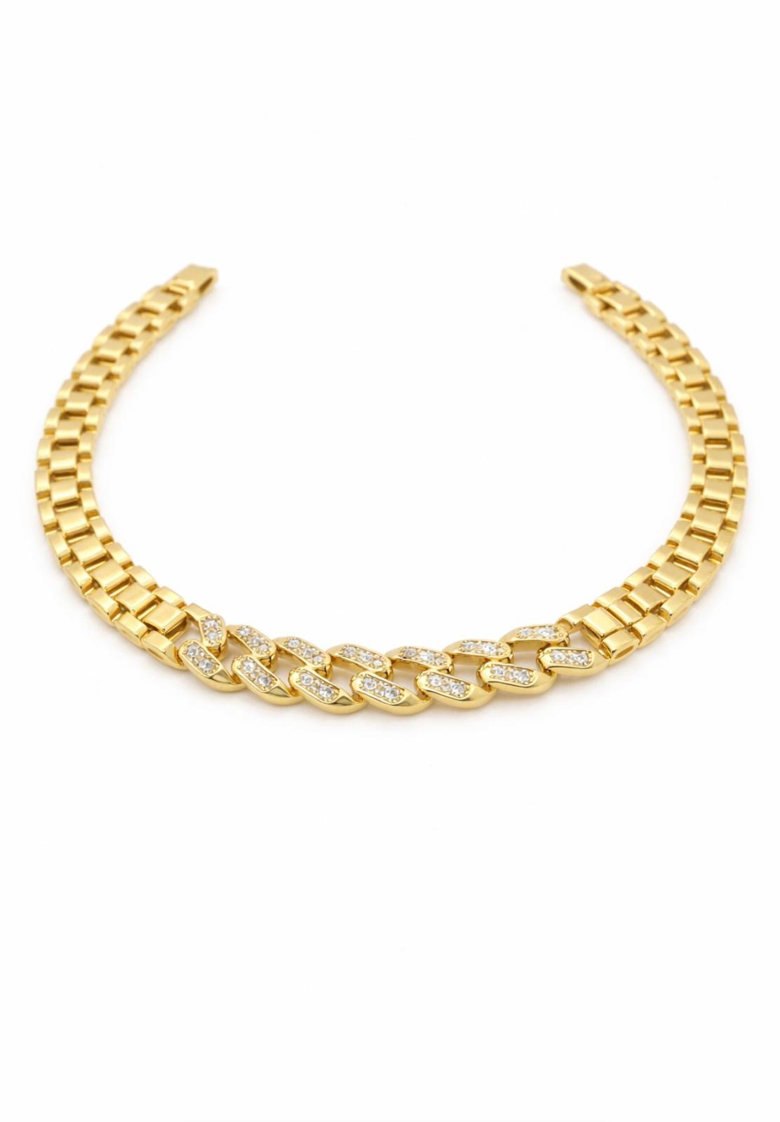 Real 14 Karat Gold Plated Bracelet