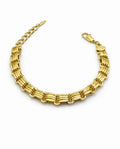 Real 14 Karat Gold Plated Bracelet