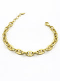 Real 14 Karat Gold Plated Bracelet