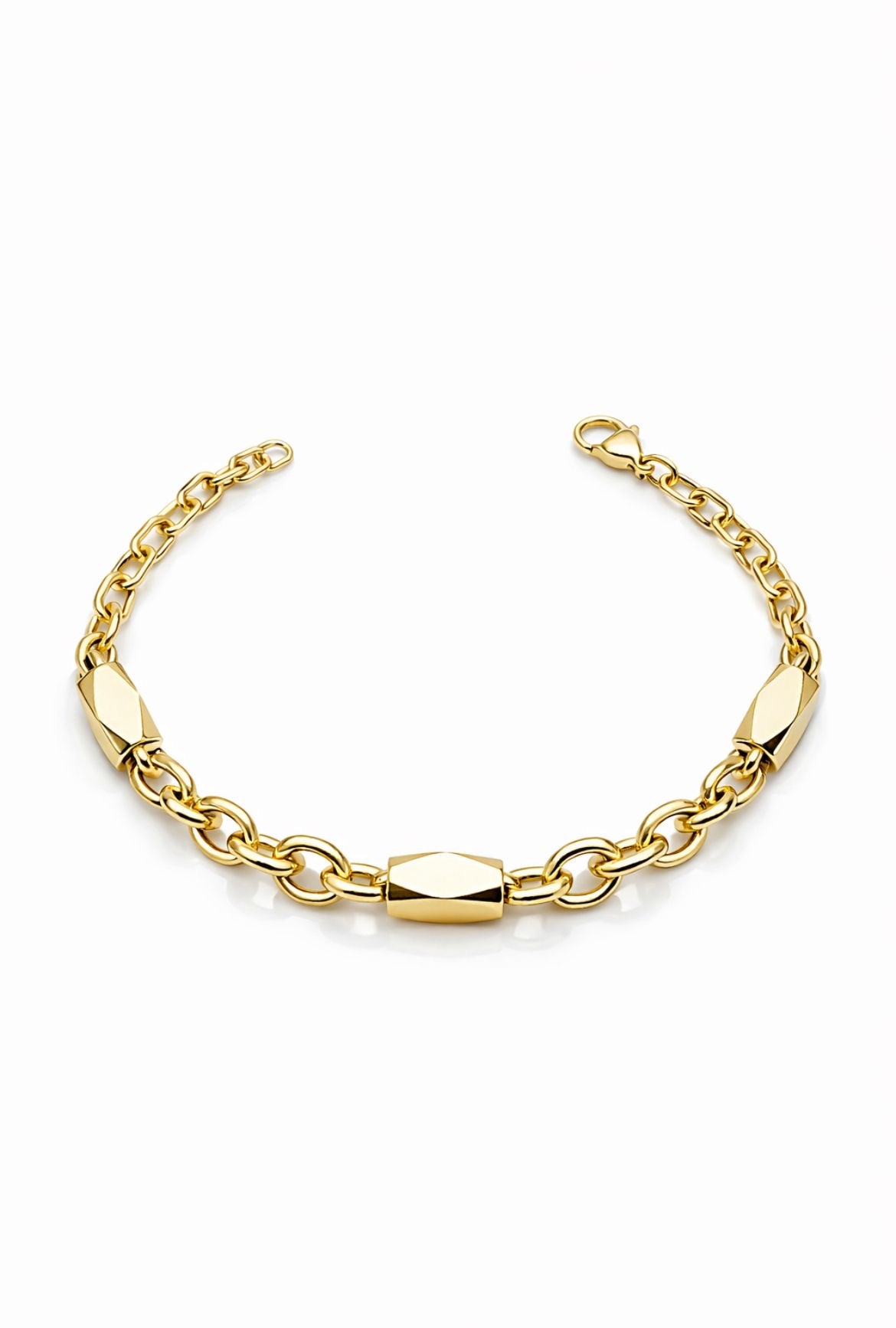 Real 14 Karat Gold Plated Bracelet