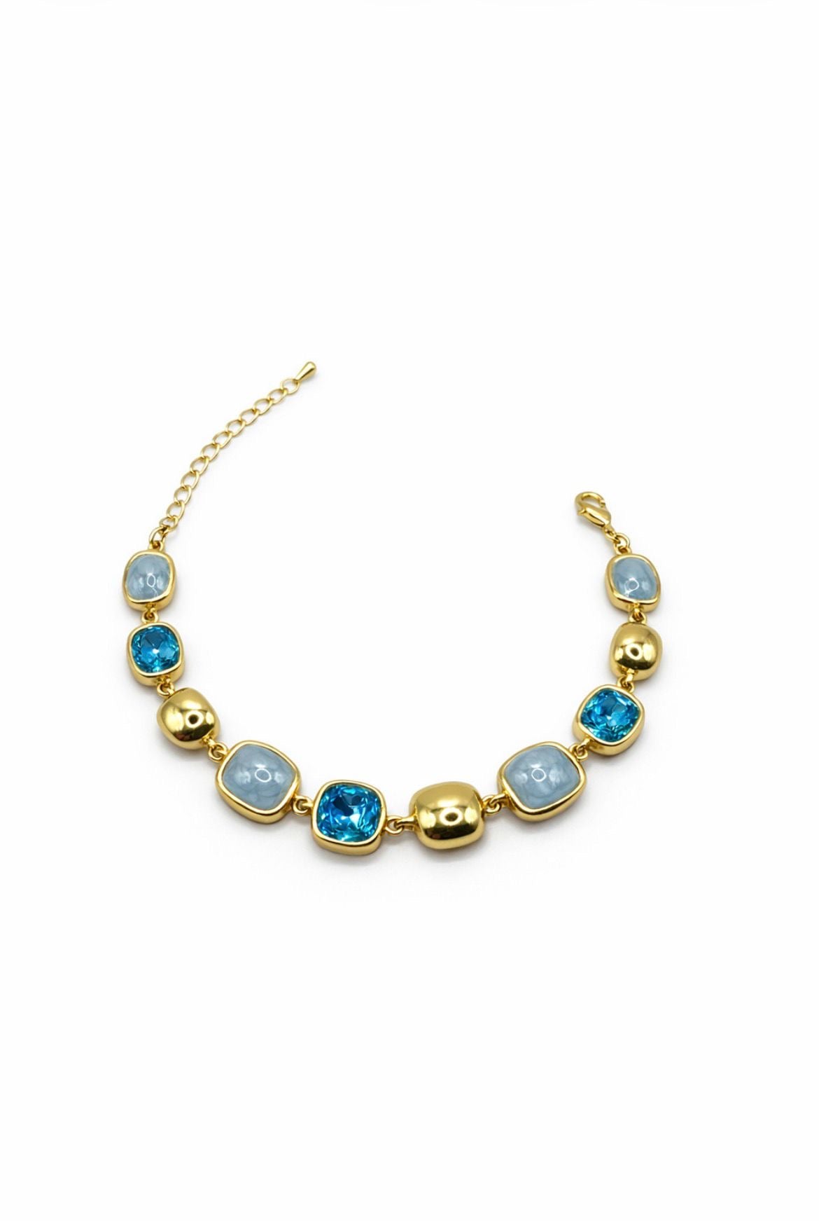 Crystal Stone Gold Bracelet