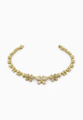 Butterfly Bracelet Real 14 Karat Gold Plated